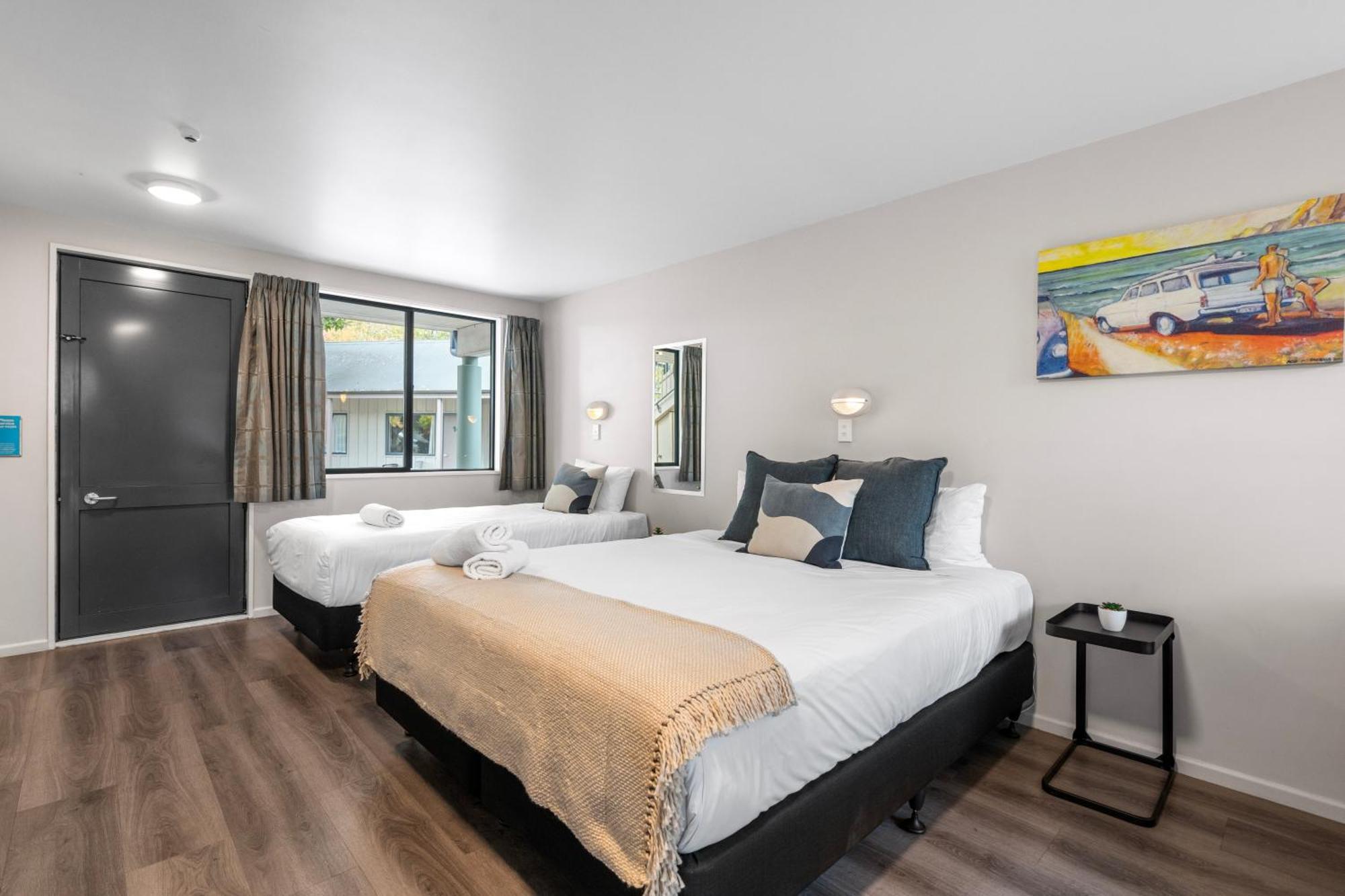 Tasman Holiday Parks - كريستتشيرش المظهر الخارجي الصورة A typical motel room